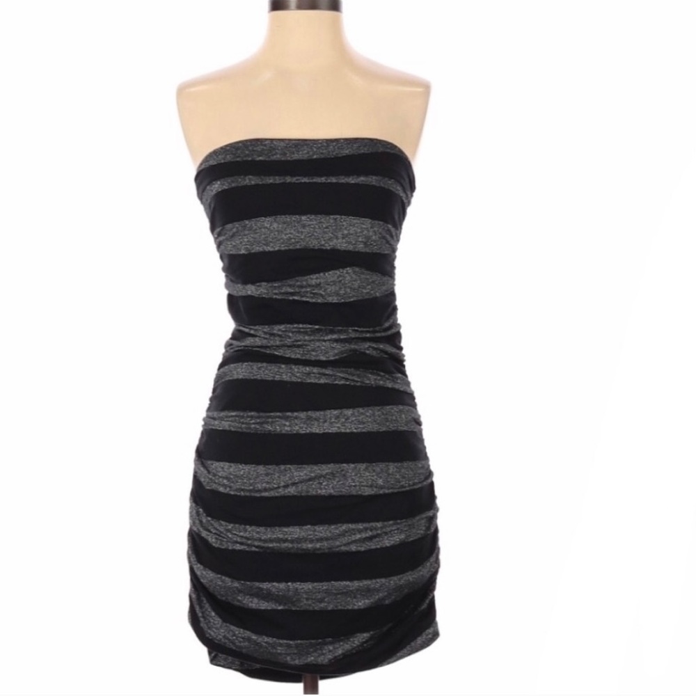 Express strapless dress